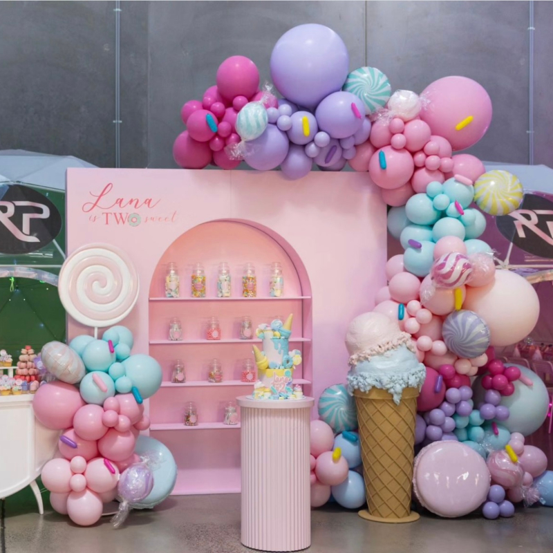 Pink Grand Arch with Shelving Melbourne Brand Activations and Event ...